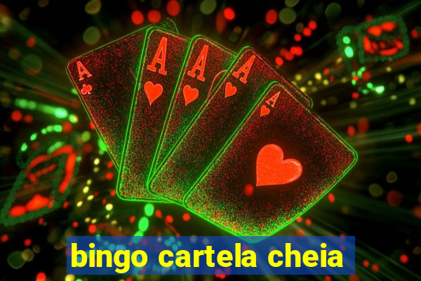 bingo cartela cheia