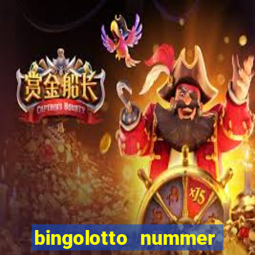 bingolotto nummer ettans bingo